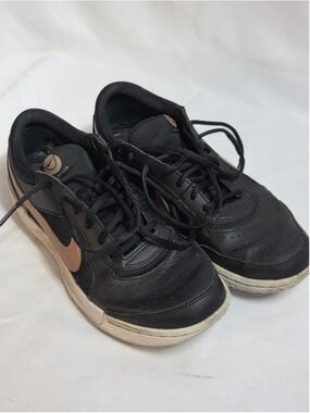 Nike Women's Court Lite Sneakers Black Bronze Size 9.5